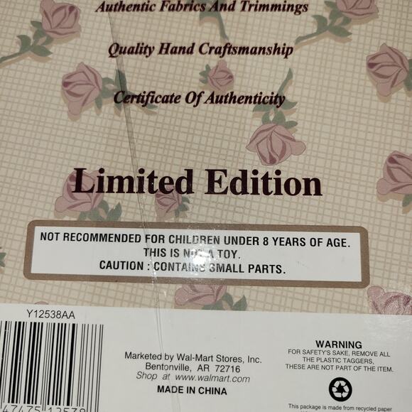 Collector’s Choice Limited Edition Porcelain Doll – Girl with Birds & Birdhouse - Picture 7 of 7